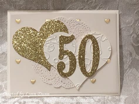 50th Anniversary Cards Create With Lynn