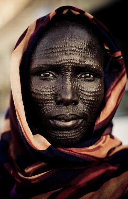 Nuer Migrant From The Southern Sudan In Omdurman Souk Swiatoslaw
