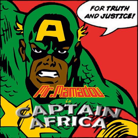 Captain Africa Comic Book Heroes Black Comics Funny Comics