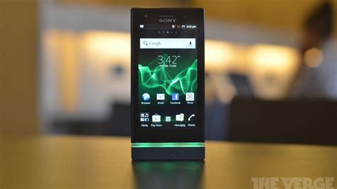 Sony Xperia U Review The Verge