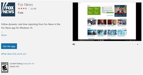 Local and breaking news reports from around north texas by the fox 4 news team with additional reporting on texas, the united states and around the world. Fox News universal app now available for Windows 10 U.S users