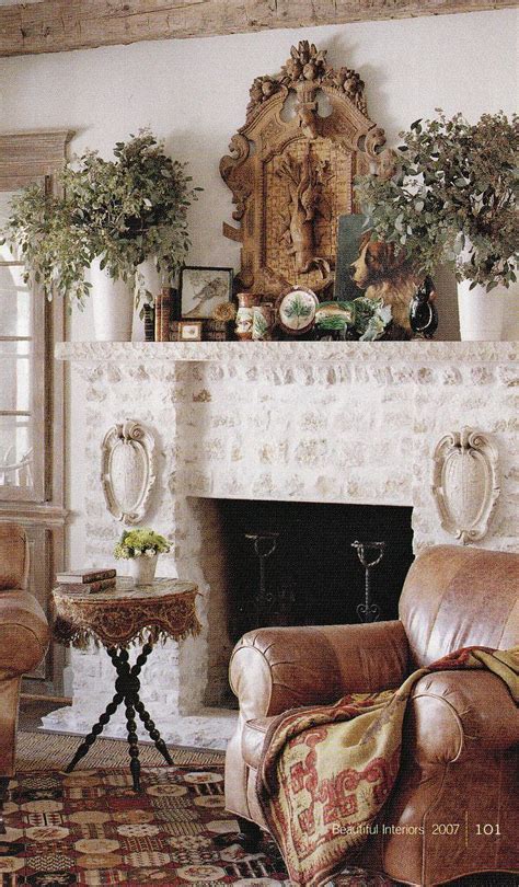 An Amazing Mantel Design Chic French Country Decorating Country