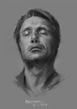 Mads Mikkelsen Drawing Realistic | Drawing Skill
