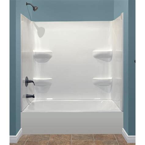66 to 71 inches whirlpool jetted tubs. Shop Style Selections White Acrylic Oval in Rectangle ...