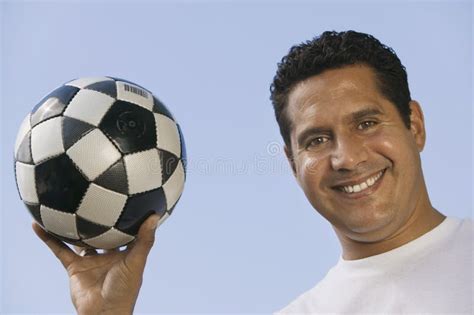 8587 Man Holding Soccer Ball Stock Photos Free And Royalty Free Stock