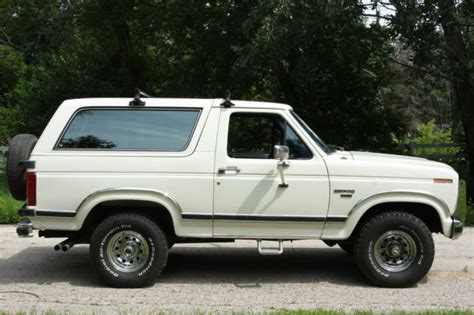 1986 Ford Bronco Xlt 351 Classic Ford Bronco 1986 For Sale