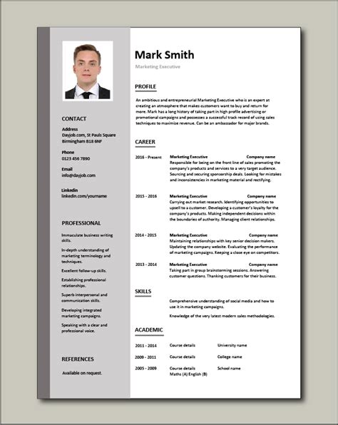 15+ examples & writing tips. Marketing executive resume, sales, example, sample ...