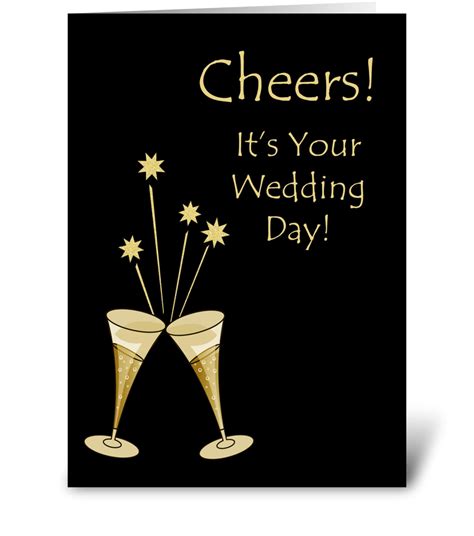 Today as you exchange your vows, you look so perfect for each other. Champagne Toast Wedding Congratulations - Send this greeting card designed by Starstock ...