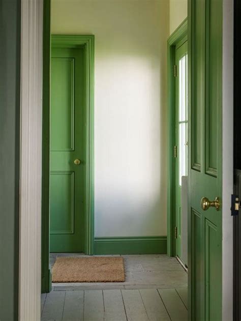 Add Colour In Your Home With The Painted Interior Door Trend — Melanie