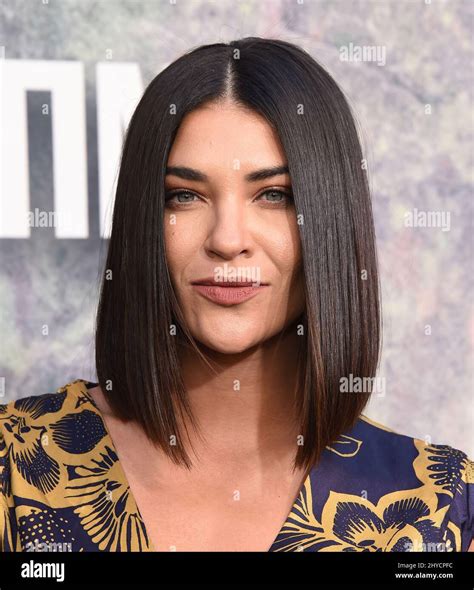 Jessica Szohr Arriving To Showtimes Limited Series Twin Peaks World Premiere Held At The Ace