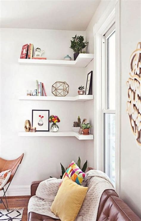 20 Amazing Corner Shelves Design Ideas For Your Living Room