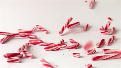 Candy Cane Close Up Loop V2 Ntsc Stock Footage Video 752278