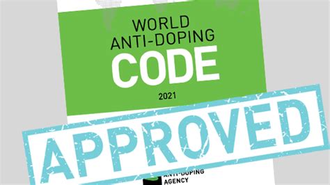 Wada Publishes Approved 2021 World Anti Doping Code And International Standards World Anti