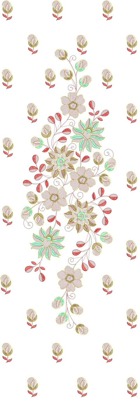 Embdesigntube 3mm Sequin Ladies Dress Embroidery Design Combo Pack