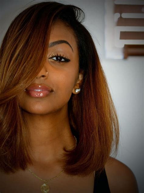 Hair Colors For Brown Skin Women Light Brown Hair Color Ideas For Black