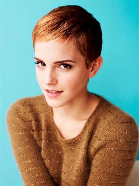 And even though we haven't seen her make any. Emma Watson Short Hair - Hairstyles
