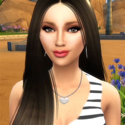 Lola Saldana By Populationsims At Sims 4 Caliente Sims 4 Updates