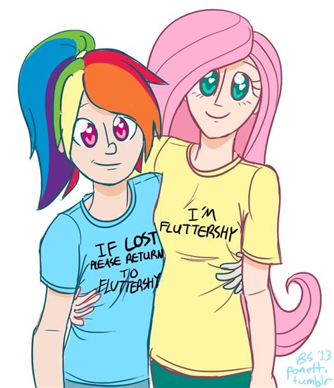 Rainbow Dash And Fluttershy My Little Pony Friendship Is Magic Photo