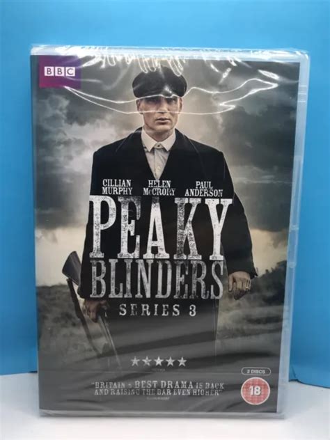 Peaky Blinders Series 3 Cillian Murphy Bbc 2 Disc Box Set Uk 2016 Dvd New 654 Picclick