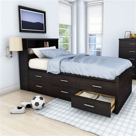 Diy Twin Xl Bed Frame With Storage Atlantic Furniture Concord Twin Xl