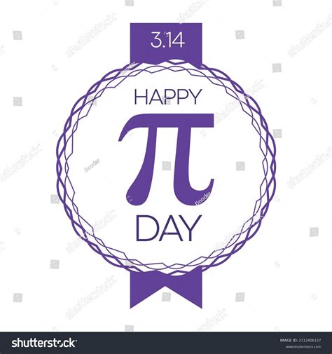 International Pi Day 14 March Mathematical Stock Vector Royalty Free 2112406157 Shutterstock