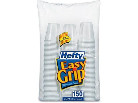 Hefty Easy Grip Bathroom Cup 150 Eapk