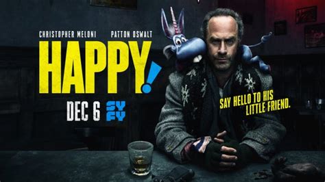 Review Happy 1x1 Us Syfy Uk Netflix The Medium Is Not Enough