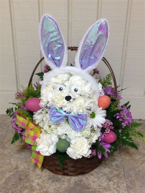 Celebrate Spring With Our Easter Bunny Fresh Floral Arrangement