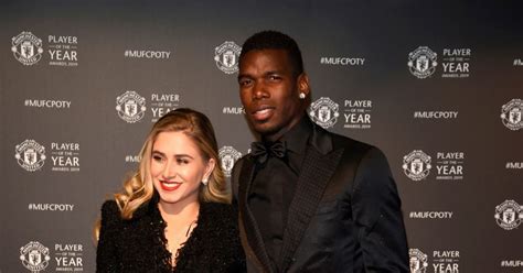 Paul Pogba Et Sa Compagne Maria Salaues Lors De La Soirée Du Prix Du