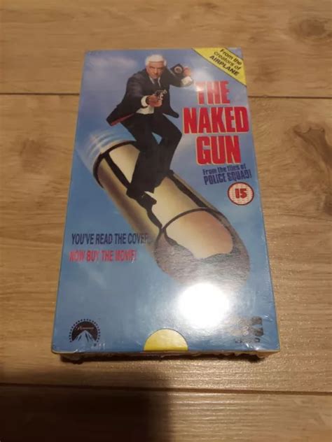 The Naked Gun Leslie Nielson Sealed Vhs Video £999 Picclick Uk