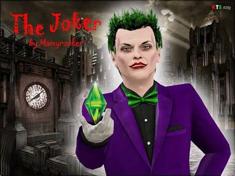 Rock The Sims Italy Jack The Joker By Mamyrocker Joker Sims Sims 3