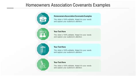 Homeowners Association Covenants Examples Ppt Powerpoint Presentation Styles Slide Download Cpb