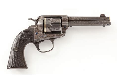 Custom Embellished Colt Bisley Sa Revolver
