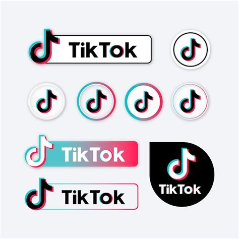 Premium Vector Tiktok Logo Collection