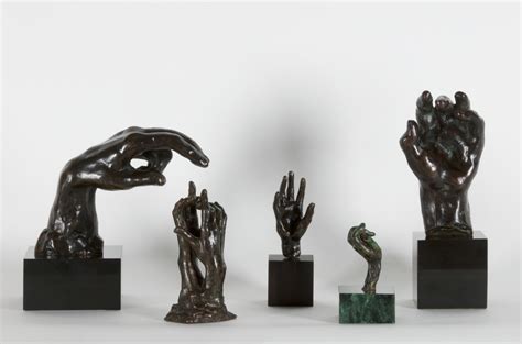 Auguste Rodin 5 Sculptures Of Hands Exhibitions Jill Newhouse