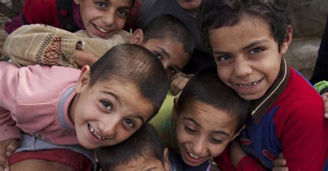Resilient Syrian Children Find Play Laughter
