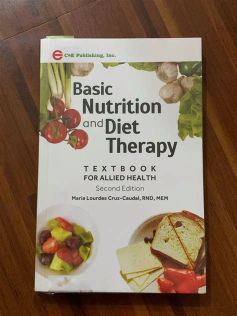 Nutrition And Diet Therapy Book Set Hobbies And Toys Books And Magazines