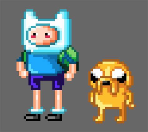 Adventure Time Pixel Art Pattern Arte Pixel Plantillas Hama Beads Arte