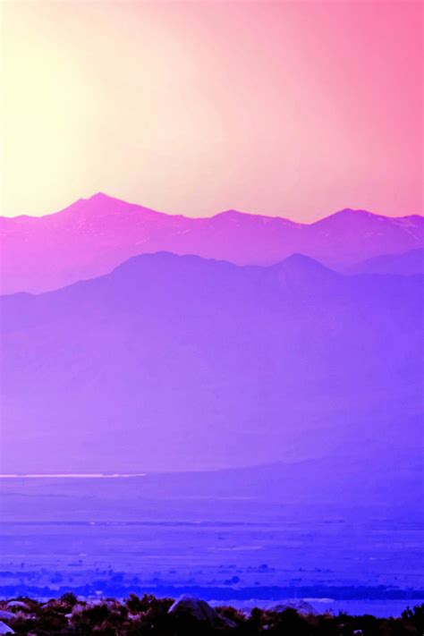 Purple Sunrise Iphone Wallpaper Hd