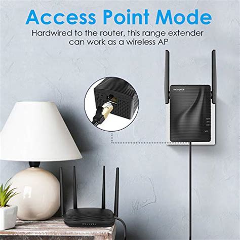 Dual Band Wifi Extender Ac1200 Wifi Range Extender 24gand5g Speed Up To