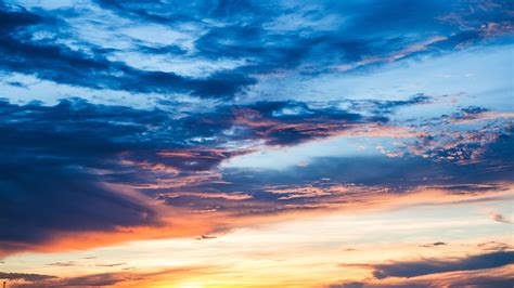 Clouds Sunset Sky 4k Sunset Sky Clouds Nature Wallpaper Clouds Sky