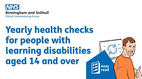 Yearly Health Checks For People With Learning Disabilities Aged 14 And