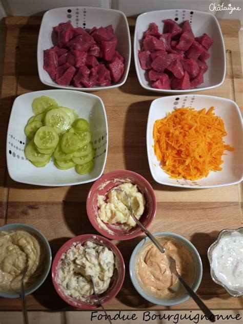 Fondue bourguignonne2 Plus Fondue Vigneronne Couscous Wasabi Mousse