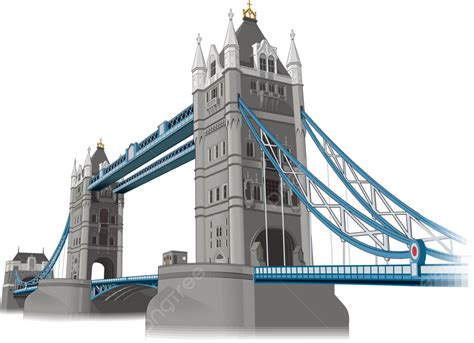 Tower Bridge London Vector Design Images Tower Of London Bridge Vector Illustration Landmark