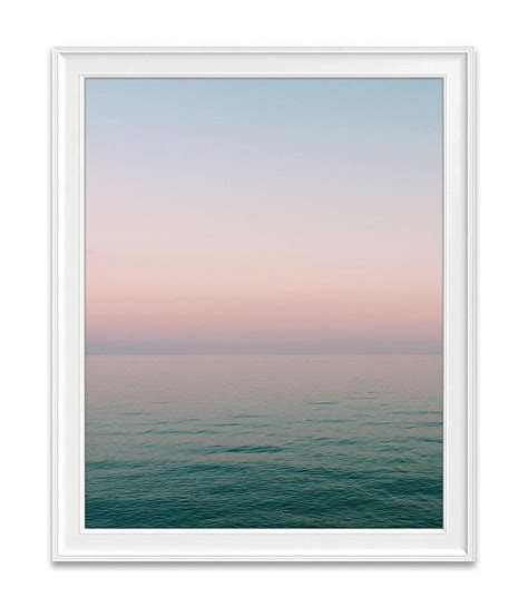 Amazon.com: Sunset Sunrise Beach Ocean Nautical Photography Print, Unframed, Beautiful Abstract ...