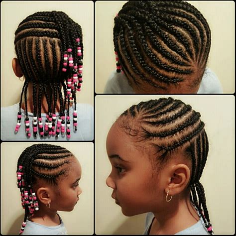 African american toddler braids with beads. Black Kids Hairstyles with Beads