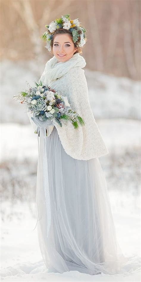 21 Impeccable Winter Wedding Dresses Winter Wedding Dresses Blue With