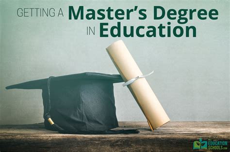 Earn A Master In Teaching Or A Master Of Education And Advance Your