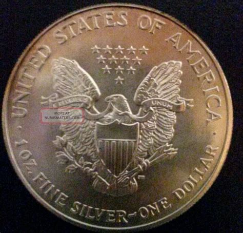 1998 1 Oz Silver American Eagle Brilliant Uncirculated