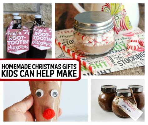 Christmas gift ideas for parents homemade. 25 Homemade Christmas Gifts Kids Can Make | CrystalandComp.com